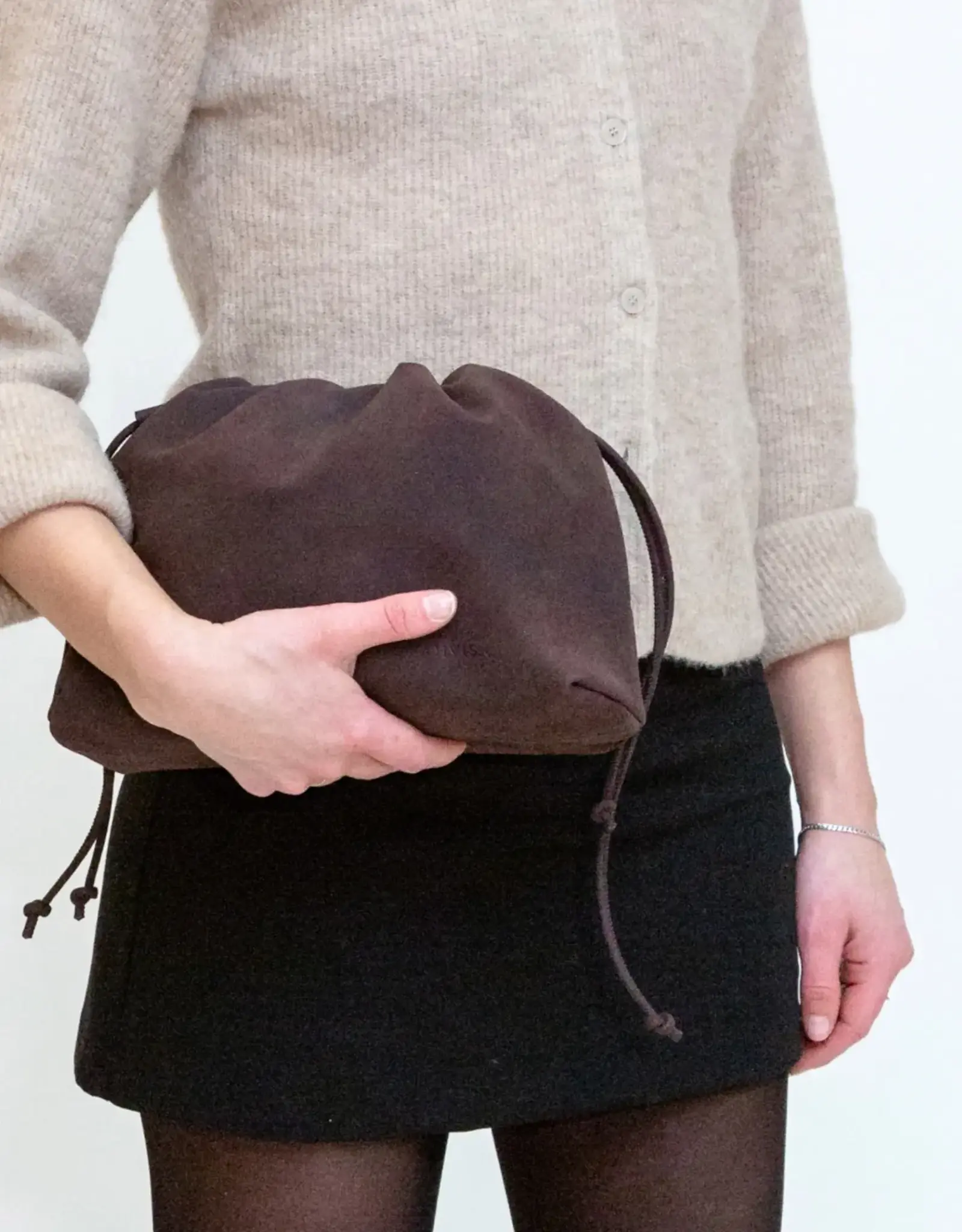 HVISK Handtas 'Arcane Brush' - Umber Brown - Hvisk