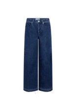 Another Label Jeans Wide Fringe 'Moore' - Stone Indigo - Another Label