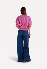 Another Label Jeans Wide Fringe 'Moore' - Stone Indigo - Another Label