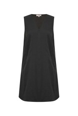 A view Jurk Check 'Juliette' - Black/Brown - A View