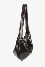 HVISK Handtas 'Bianca Glossy' - Umber Brown - Hvisk