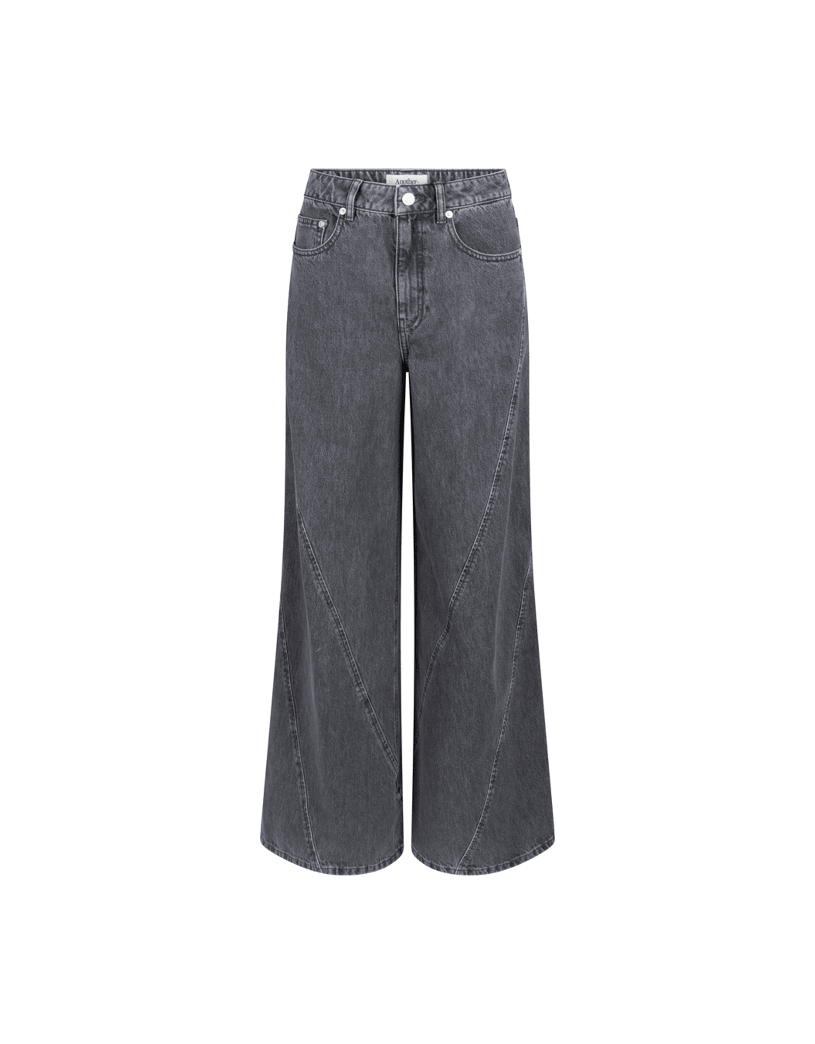 Another Label Jeans Wide 'Moore Denim' - Dark Grey  - Another Label