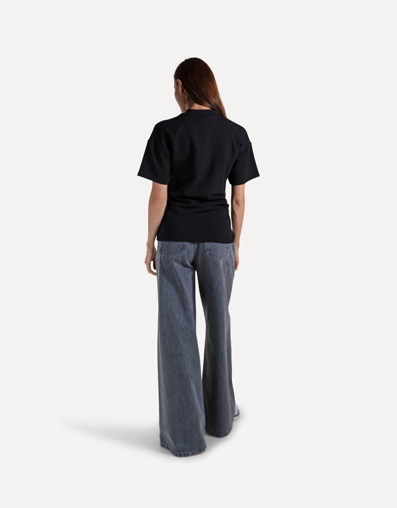 Another Label Jeans Wide 'Moore Denim' - Dark Grey  - Another Label