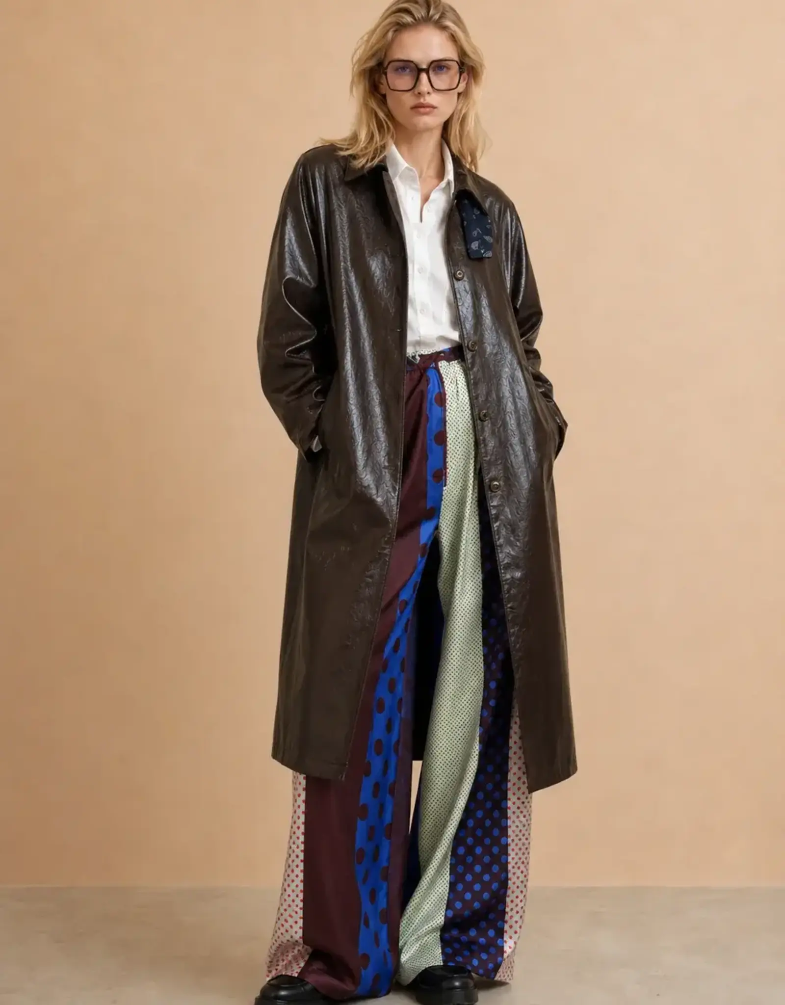 The Golden House Ad Trench 'Angie' - Choco