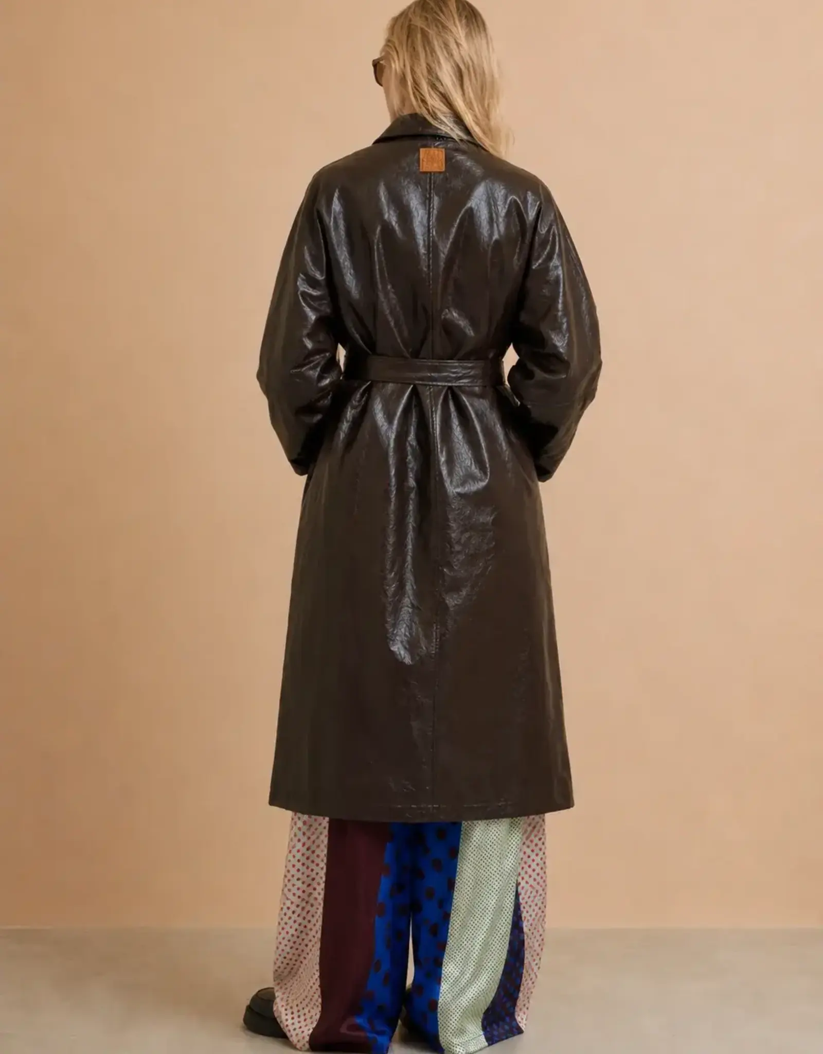 The Golden House Ad Trench 'Angie' - Choco