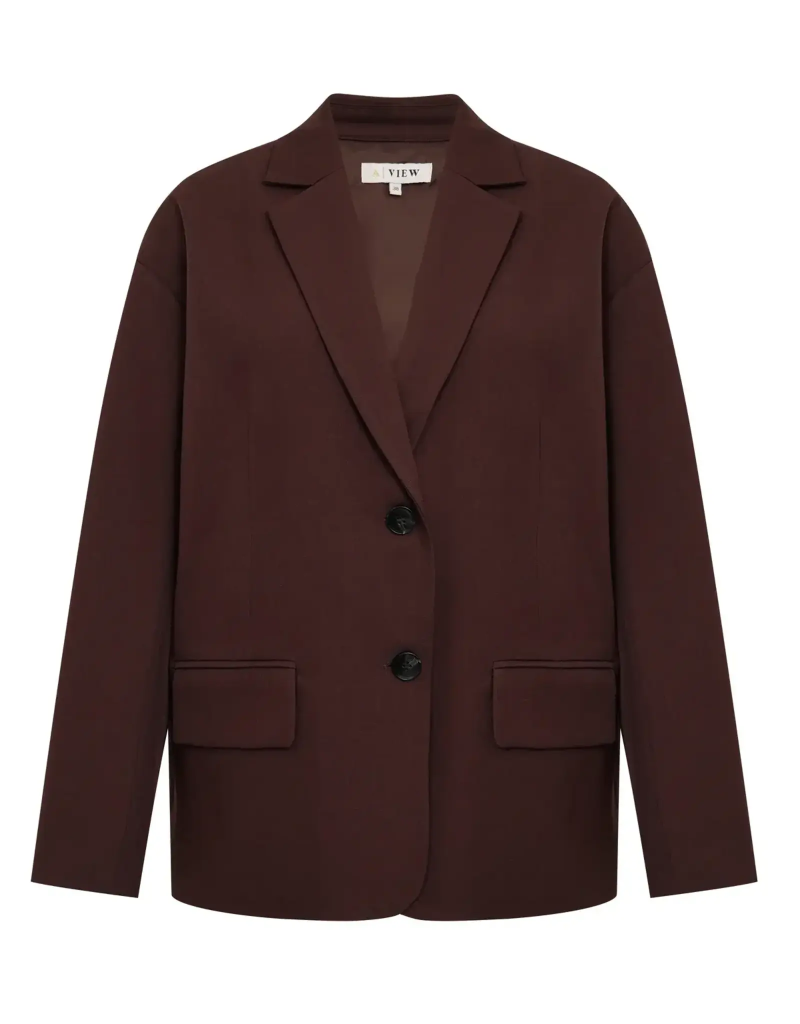 A view Blazer 'Allium' - Deep Burgundy