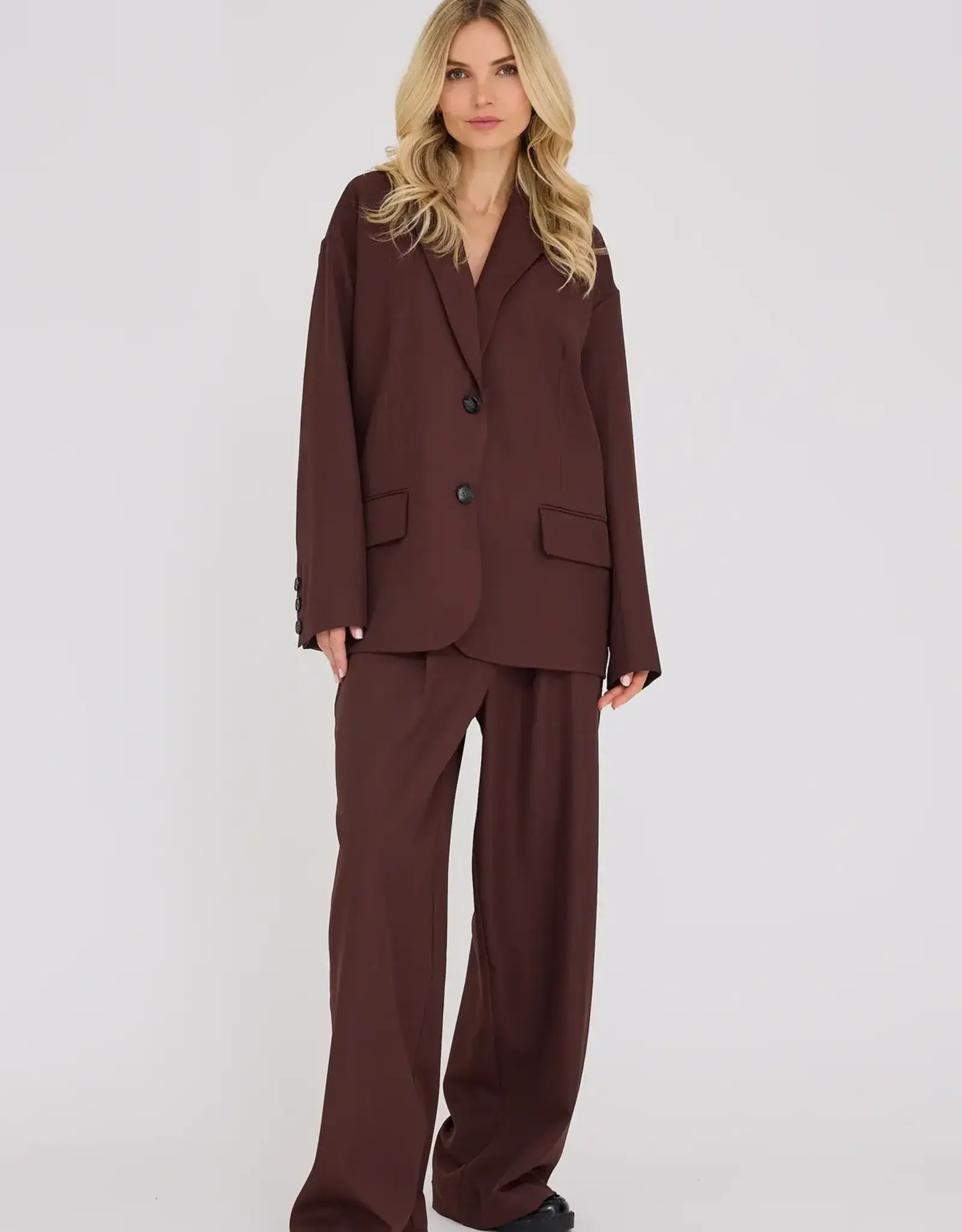 A view Blazer 'Allium' - Deep Burgundy