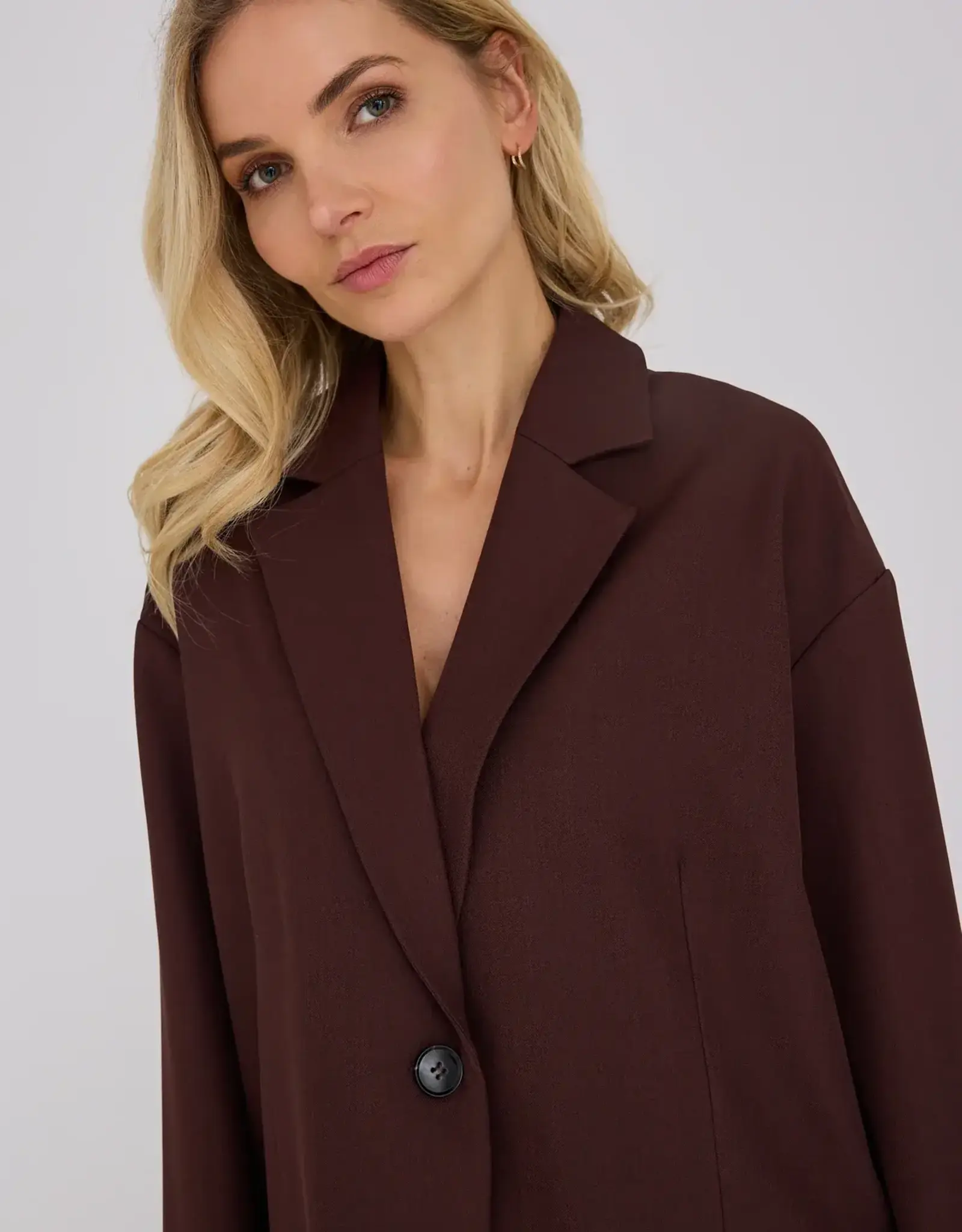 A view Blazer 'Allium' - Deep Burgundy