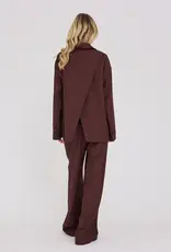 A view Blazer 'Allium' - Deep Burgundy