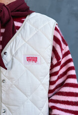 American Vintage Bodywarmer 'Yupibam' - Creme - Yup16B -  American Vintage