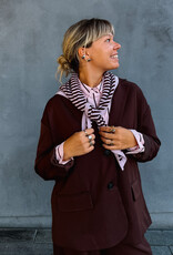 A view Blazer 'Allium' - Deep Burgundy