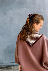 Catwalk Junkie Scarf Striped 'Triangle' - Rocky Road - Catwalk Junkie