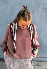 Catwalk Junkie Scarf Striped 'Triangle' - Rocky Road - Catwalk Junkie