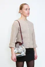 HVISK Handtas 'Jolly Mirror' - Silver Maroon - Hvisk