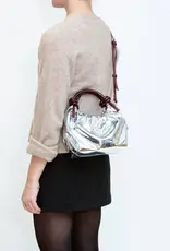HVISK Handtas 'Jolly Mirror' - Silver Maroon - Hvisk