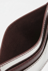 HVISK Cardholder 'Mirror Gloss' - Silver Maroon - Hvisk