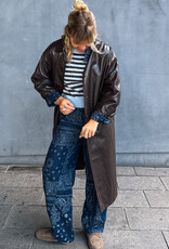 The Golden House Ad Trench 'Angie' - Choco