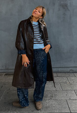 The Golden House Ad Trench 'Angie' - Choco