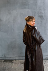 The Golden House Ad Trench 'Angie' - Choco