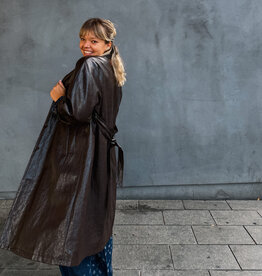 The Golden House Ad Trench 'Angie' - Choco