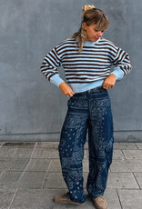 The Golden House Ad Jeans 'Timeo' - Bandana Denim