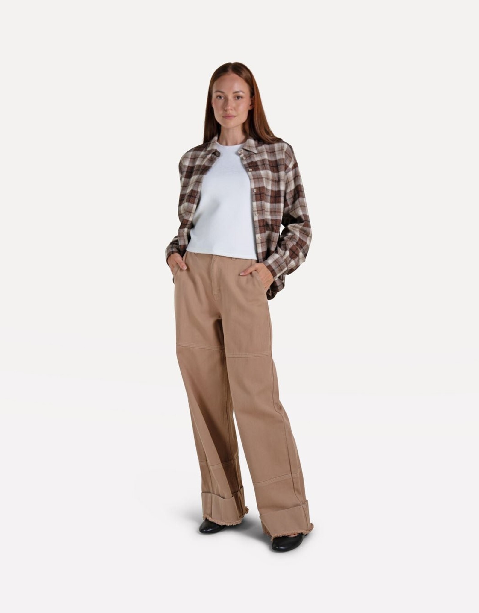 Another Label Broek  'Anina' - Tannin - Another-Label
