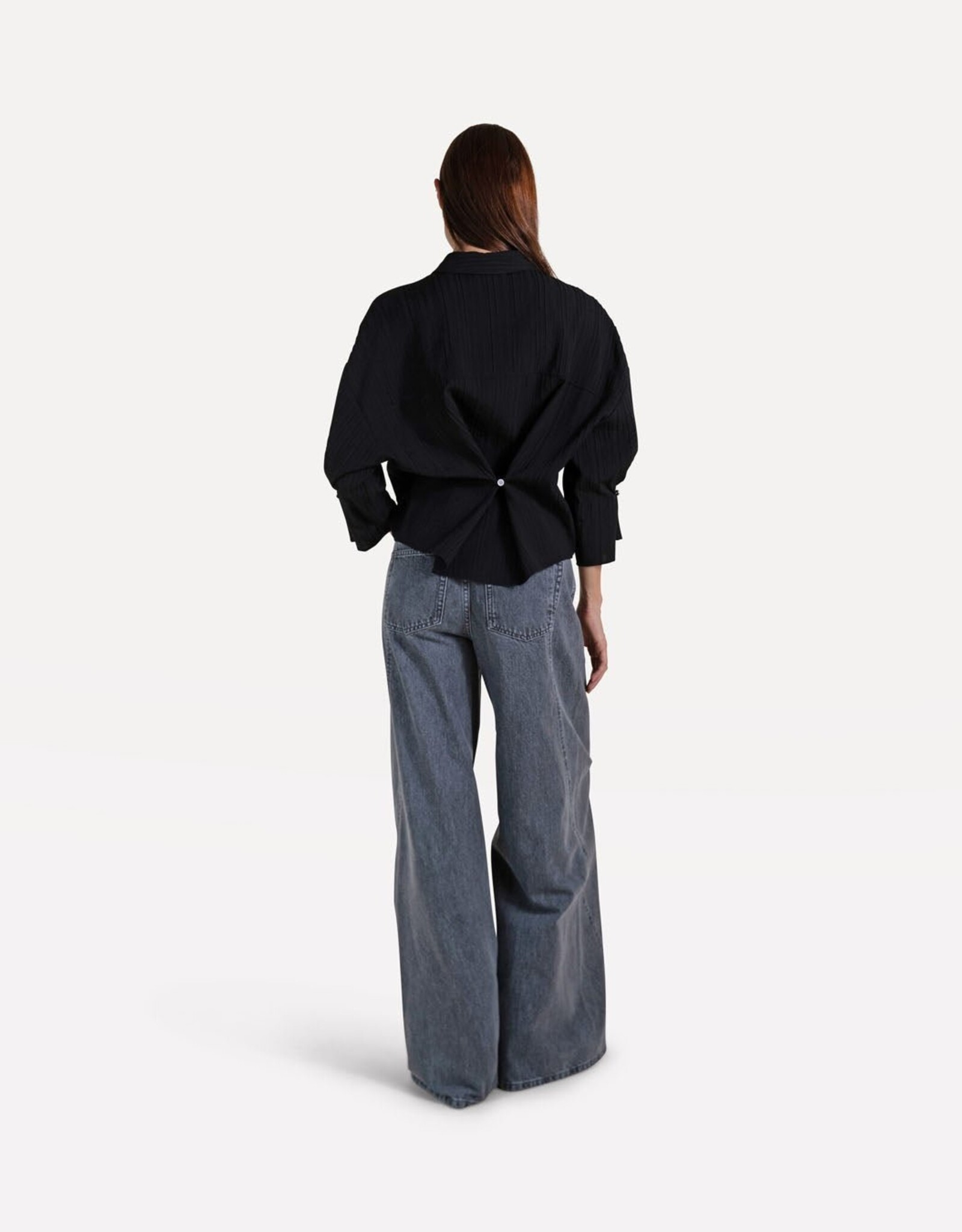 Another Label Blouse 'Manon' - Black - Another-Label