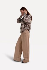 Another Label Blouse Check 'Adrienne' - Ginger Check - Another-Label