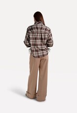 Another Label Blouse Check 'Adrienne' - Ginger Check - Another-Label