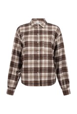 Another Label Blouse Check 'Adrienne' - Ginger Check - Another-Label