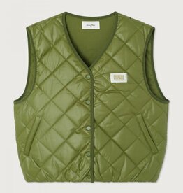American Vintage Bodywarmer 'Tovabay' - Army - Tov16B -  American Vintage