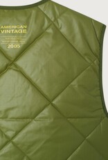 American Vintage Bodywarmer 'Tovabay' - Army - Tov16B -  American Vintage