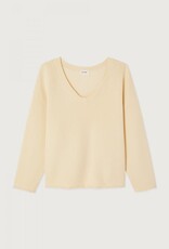 American Vintage Sweater 'Nishtown' - Creme Anglaise - Nis03A - American Vintage
