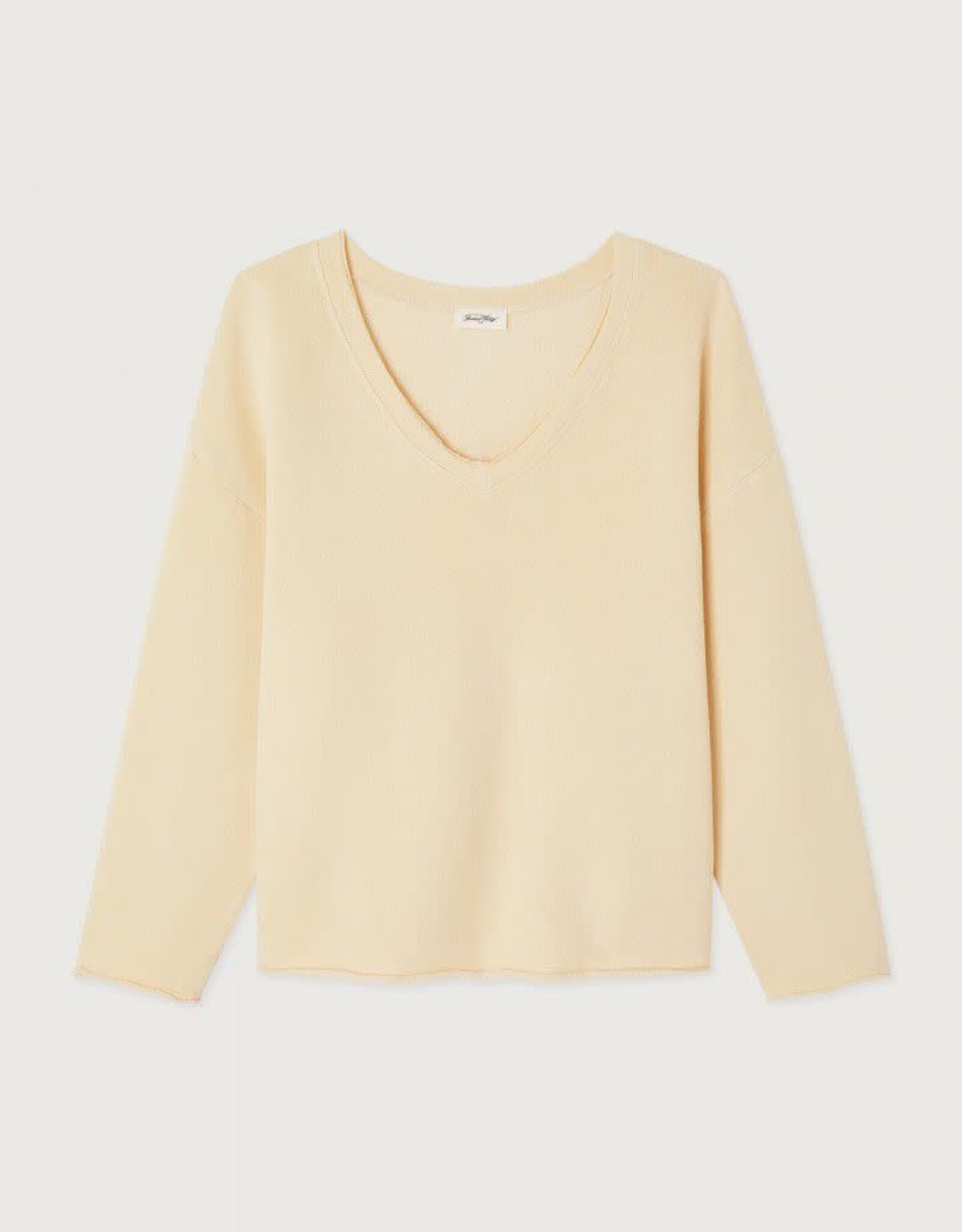 American Vintage Sweater 'Nishtown' - Creme Anglaise - Nis03A - American Vintage