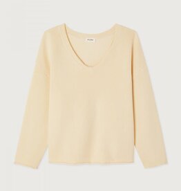 American Vintage Sweater 'Nishtown' - Creme Anglaise - Nis03A - American Vintage