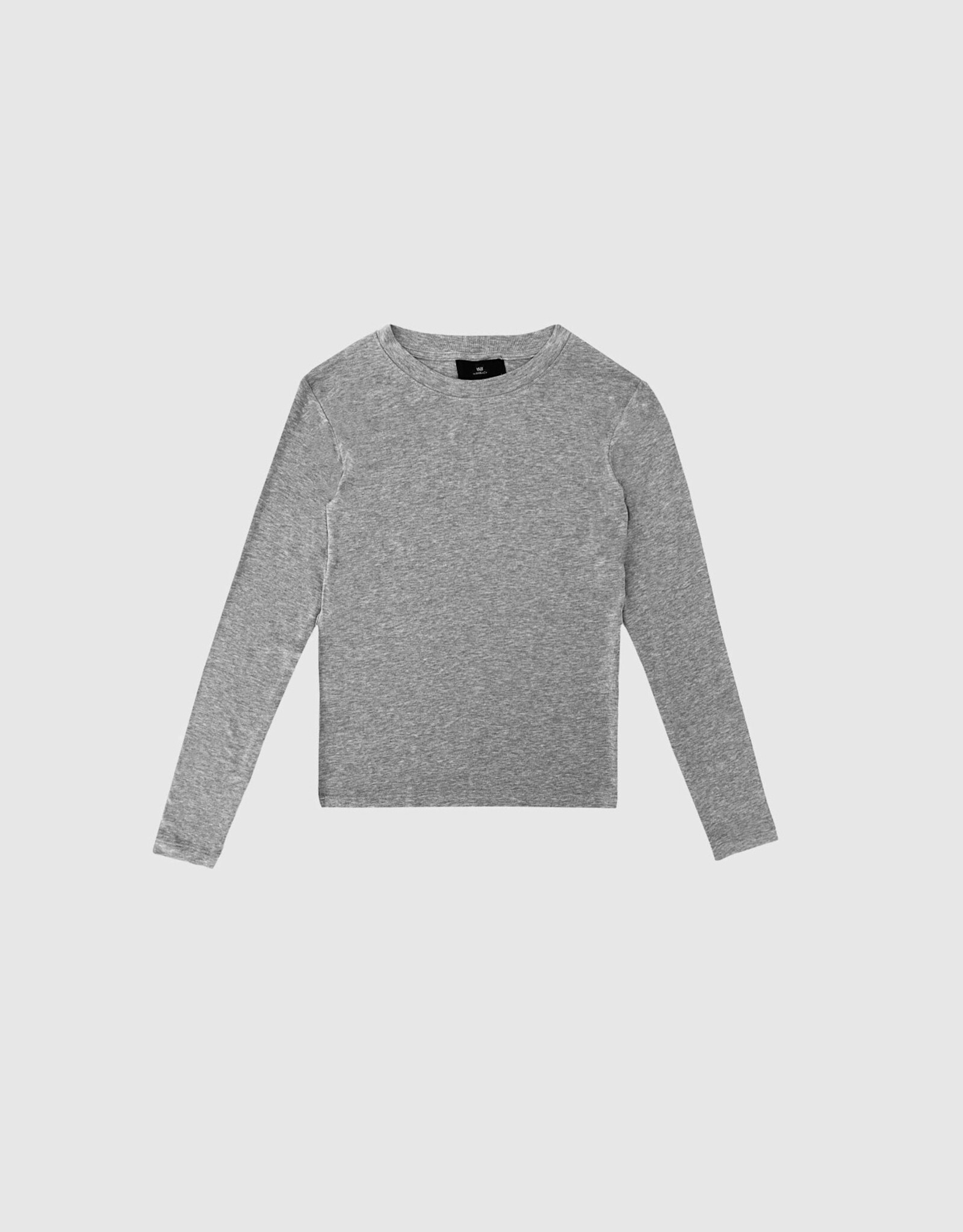 Withblack T-Shirt Long Sleeve 'Josefine' - Grey Melange - Withblack
