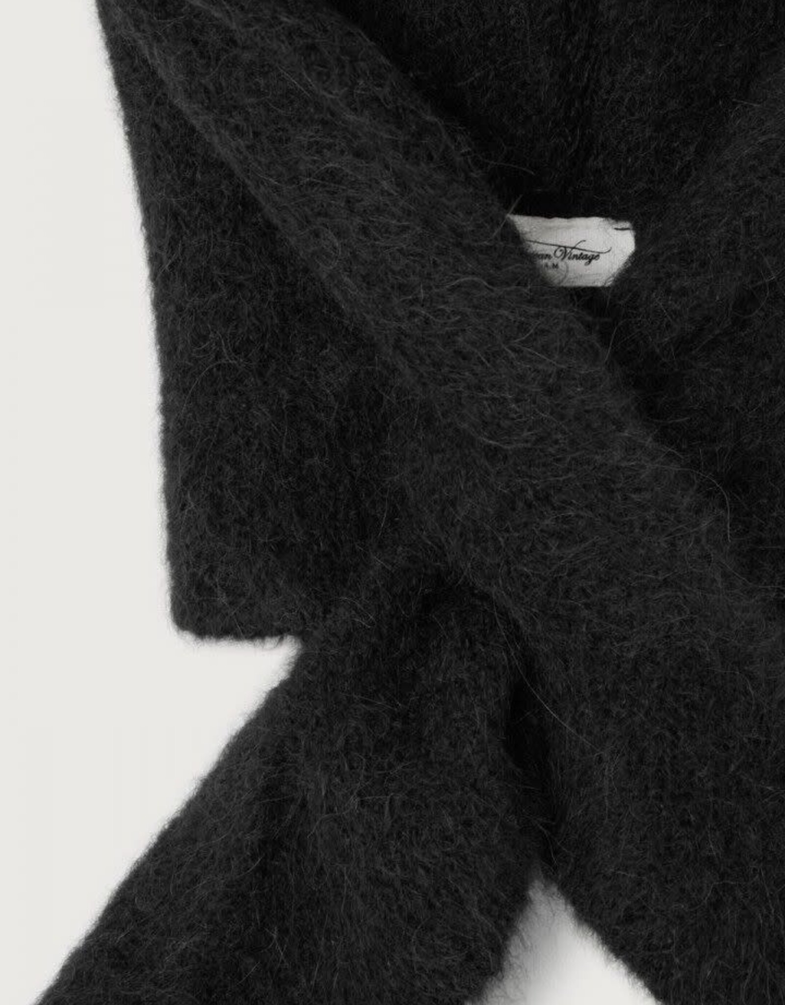 American Vintage Balaclava 'Niby' - Black - Nib22B - American Vintage