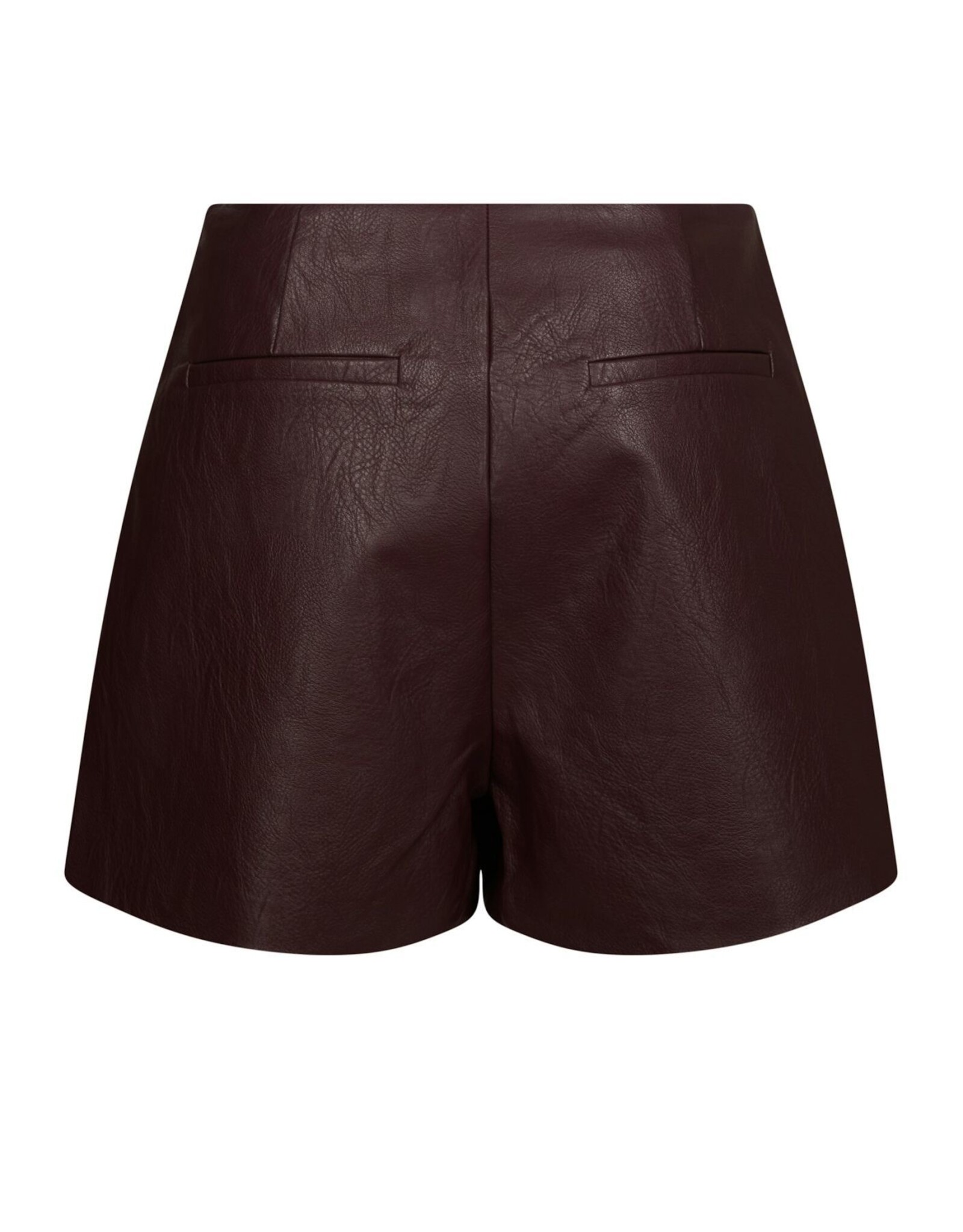 Skort Faux Leather 'Elayne' - Bordeaux - Neo Noir