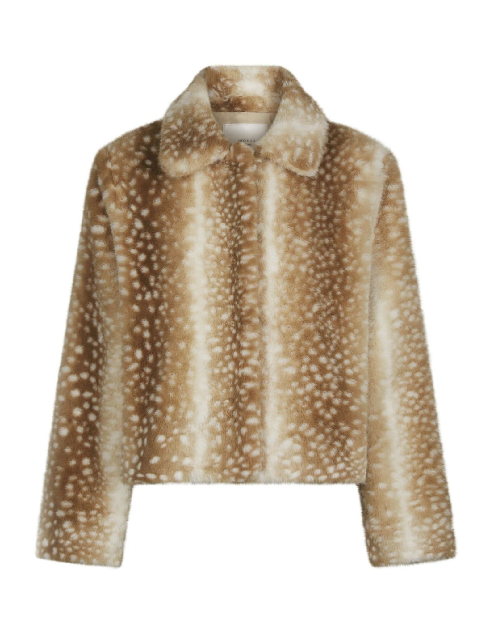 Jacket Faux Fur 'Camina' - Beige - Neo Noir