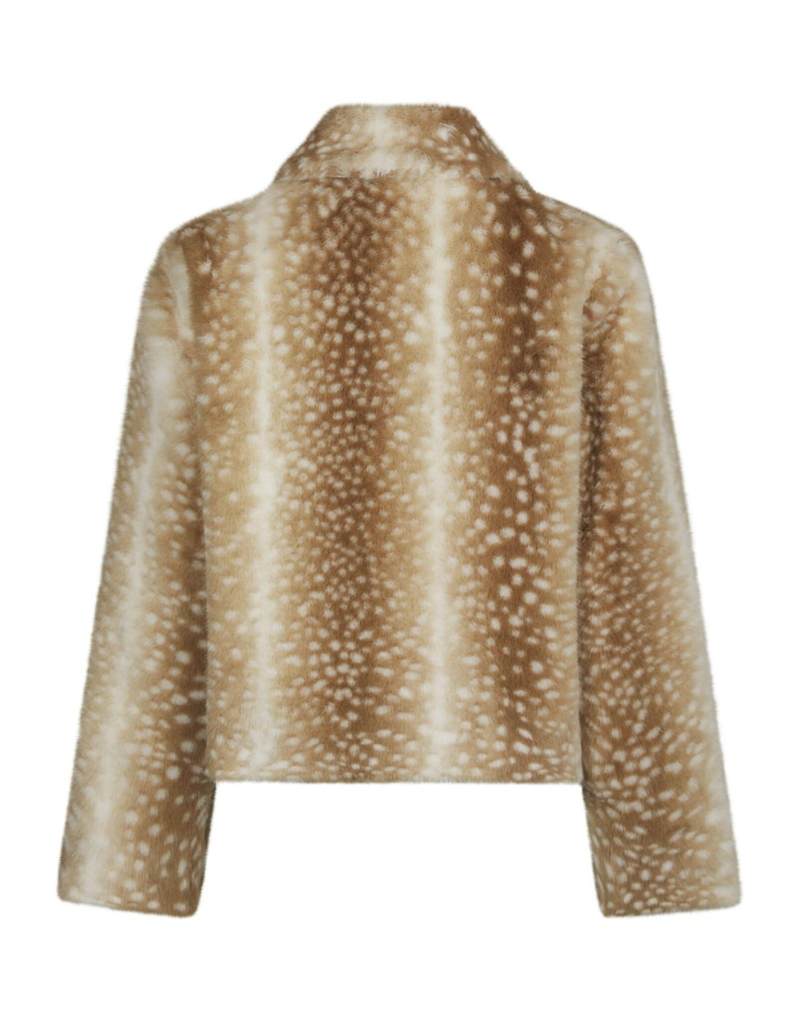 Jacket Faux Fur 'Camina' - Beige - Neo Noir