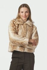 Jacket Faux Fur 'Camina' - Beige - Neo Noir