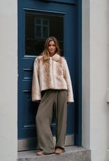 Jacket Faux Fur 'Camina' - Beige - Neo Noir