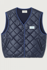 American Vintage Bodywarmer 'Tovabay' - Navy - Tov16B -  American Vintage