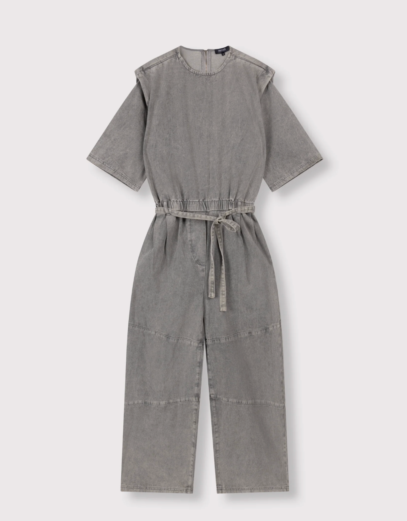 Refined Department Jumpsuit 'Mona' - Mid Grey - Refined Department