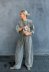 Refined Department Jumpsuit 'Mona' - Mid Grey - Refined Department