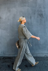 Refined Department Jumpsuit 'Mona' - Mid Grey - Refined Department