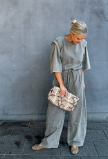 Refined Department Jumpsuit 'Mona' - Mid Grey - Refined Department