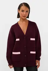 Studio Amaya Cardigan 'Veya' - Bordeaux - Studio Amaya