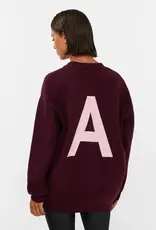 Studio Amaya Cardigan 'Veya' - Bordeaux - Studio Amaya