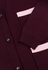 Studio Amaya Cardigan 'Veya' - Bordeaux - Studio Amaya
